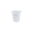 Gn1/6 - profondeur 200 mm (haccp) Sans bpa - label iml - sans couvercle - LPM-1620-990 - Linum