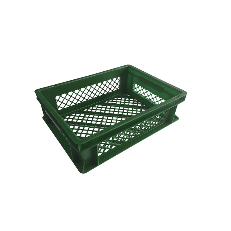 Euronorm 400x300x120mm - 12l Fond & cotes ajoures - GBP-4120-040 - Linum
