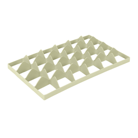 Euronorm separateur 4x6 cases (en bas) &Oslash;86mm - SEG-2400-093 - Linum