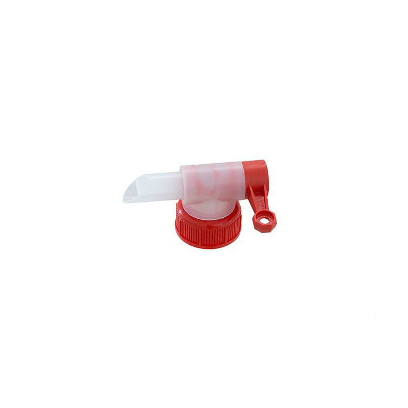 D45 mm bouchon pour jerrycans Avec robinet - rouge - JCI-4502-070 - Linum