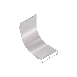 Couvercle coude int&eacute;rieure 150mm Sendzimir - CSS-8591-000 - Linum