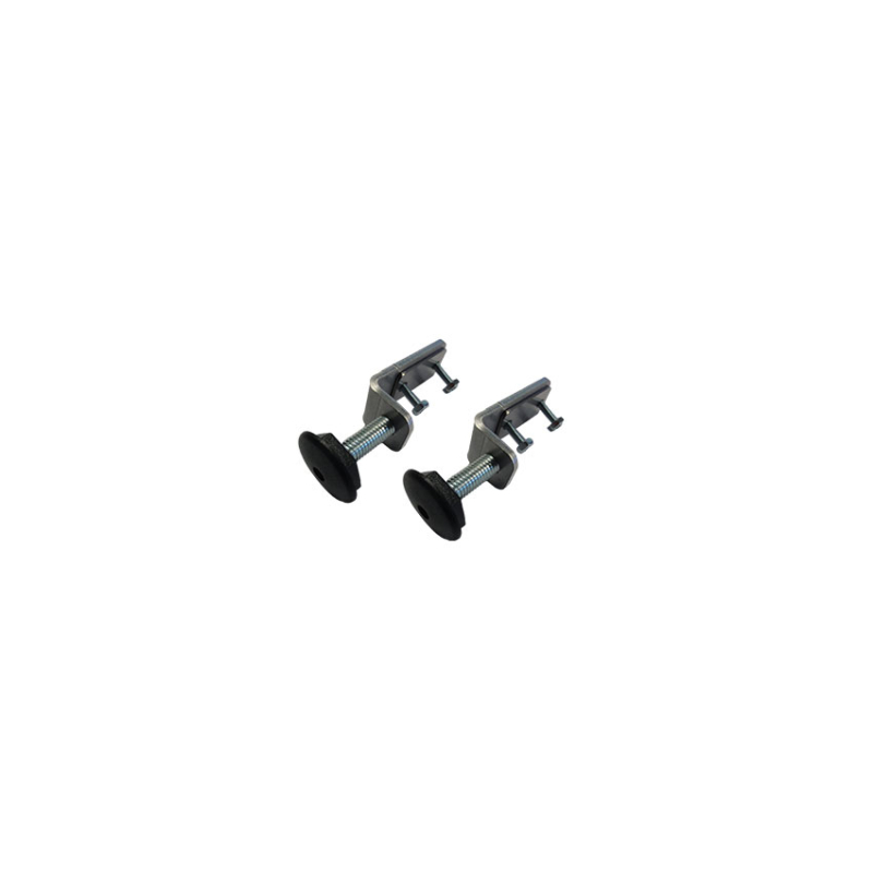 Jeu pieds reglables - 2pce/pck Echelle rayon a vin chrome - CHR-4000-845 - Linum