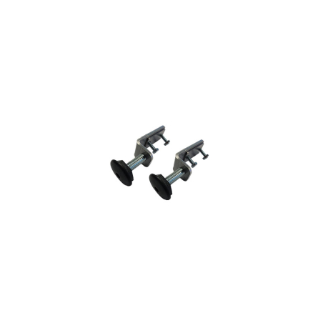 Jeu pieds reglables - 2pce/pck Echelle rayon a vin chrome - CHR-4000-845 - Linum