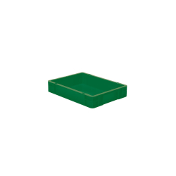 Euronorm 400x300x75 mm - standard Fond & cotes pleins - RTC-4070-040 - Linum
