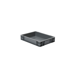Euronorm 400x300x75 mm - standard Fond & cotes pleins - RTC-4070-050 - Linum