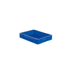 Euronorm 400x300x75 mm - standard Fond & cotes pleins - RTC-4070-060 - Linum