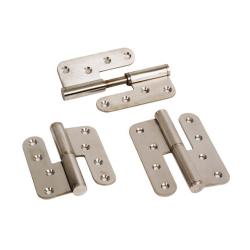 Paumele inox degondable - 100x86x3mm Droite - HWH-5180-000 - Linum