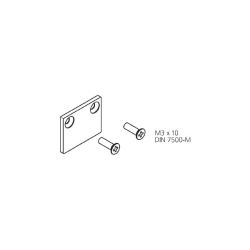 Coiffe finale pour profil 13816 Finition : e6/ev1 - 27106.10 - Linum