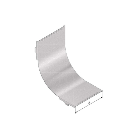 Couvercle coude int&eacute;rieure 200mm Sendzimir - CSS-8592-000 - Linum