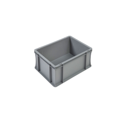 Euronorm 400x300x220mm Ferme - budget line - poignees fermees - BUC-4220-050 - Linum