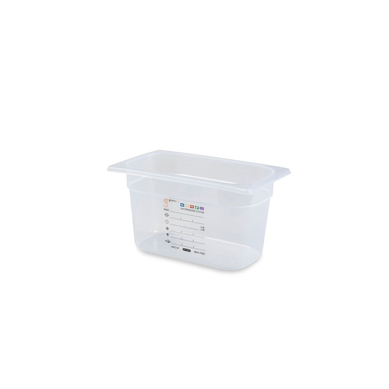 Gn1/4 - profondeur 150 mm (haccp) Sans bpa - label iml - sans couvercle - LPM-1415-990 - Linum