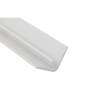 Profil clips en pvc 40x40mm 3mtr/lng - CRC-2303-000 - Linum