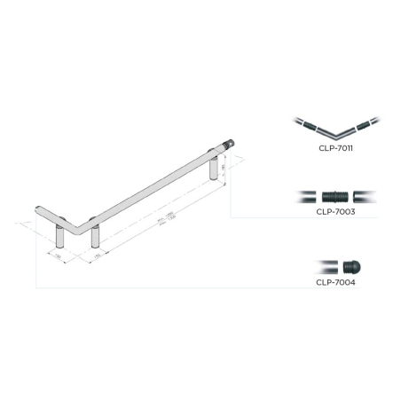 Bouchon pour clipline  - CLP-7004-000 - Linum