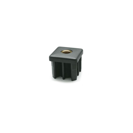 Embase pour pied a tige filetee 40x40x1.2mm m10 h38mm 6000n - TSP-2140-020 - Linum