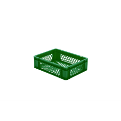Euronorm 400x300x120 mm - standard Fond & cotes ajoures - RTP-4120-040 - Linum
