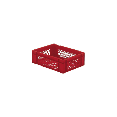 Euronorm 400x300x120 mm - standard Fond & cotes ajoures - RTP-4120-070 - Linum