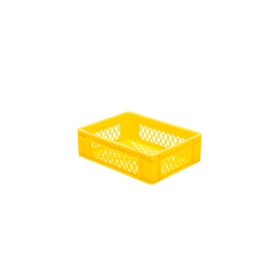 Euronorm 400x300x120 mm - standard Fond & cotes ajoures - RTP-4120-080 - Linum