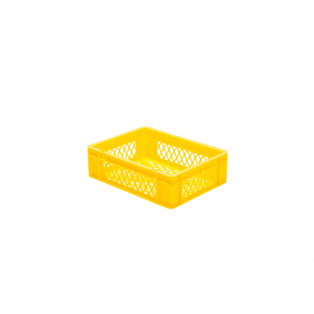 Euronorm 400x300x120 mm - standard Fond & cotes ajoures - RTP-4120-080 - Linum
