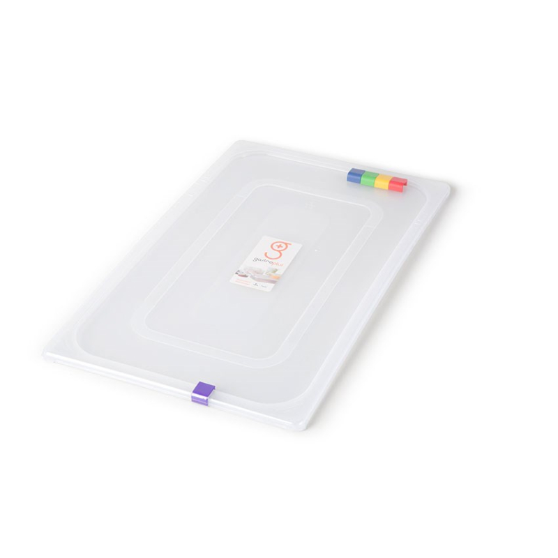 Gn1/1 - couvercle hermetique Avec 5 clips - sans bpa - LPM-7011-990 - Linum