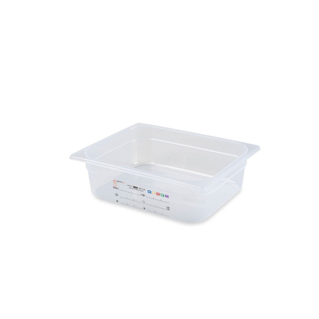 Gn1/2 - profondeur 100 mm (haccp) Sans bpa - label iml - sans couvercle - LPM-1210-990 - Linum