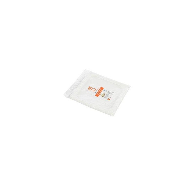 Couvercle silicone flexible gn1/6 176x162mm - semi-transparent - FSL-1600-000 - Linum