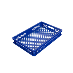Bac a pain euro 600x400x90mm - 17l Fond & cotes perfores - GBP-6092-060 - Linum