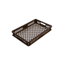 Bac a pain euro 600x400x90mm - 17l Fond & cotes perfores - GBP-6092-090 - Linum
