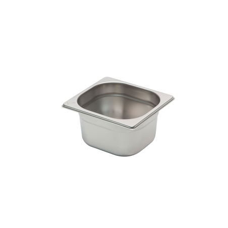 Gn1/6 - 100mm recipient inox Plein - premium line - LGI-1610-000 - Linum