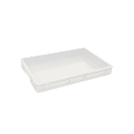 Bac a patons 600x400x73 mm blanc Ferme - budget line (hdpe) - BBC-6070-010 - Linum
