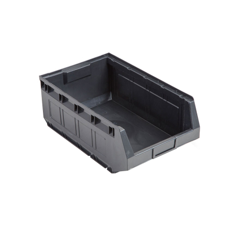 Bac a bec - serie 2000 485x303x190 mm - recycle noir - STR-2150-020 - Linum