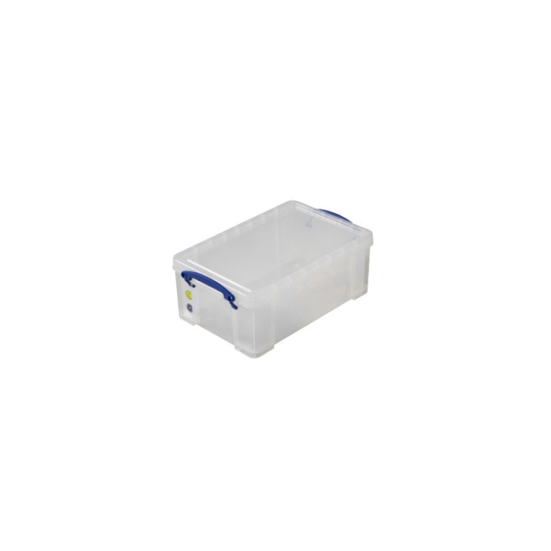 Box transparent - couvercle incl. 395x255x155 mm - 9l (a4) - RUB-0900-990 - Linum