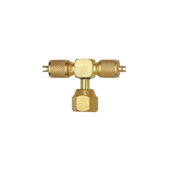 Connexion t - horizontal 1/4 sae x 1/4 sae x 1/4 sae - CIF-2301-000 - Linum