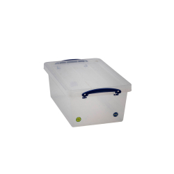 Bo&icirc;te transparente couvercle incl 10,2l 405x260x160mm - RQN-0102-990 - Linum