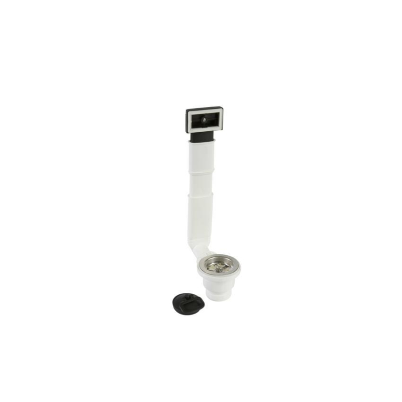 Kit bonde+trop-plein en polypropylene Avec bouchon - pr.Cuve200 mm - SIF-6000-000 - Linum
