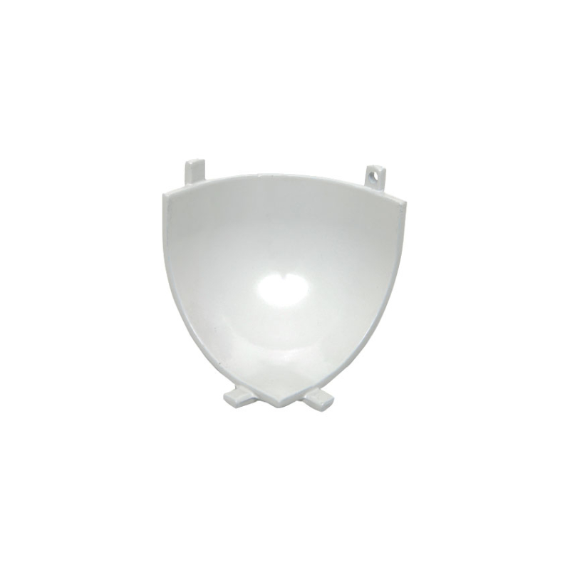 Coquille pour angle arrondi petit modele Aluminium - CRC-9011-306 - Linum