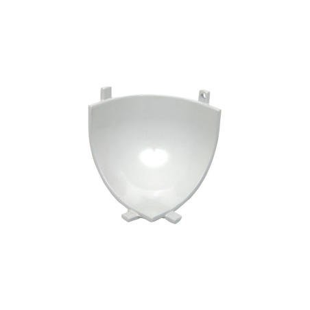 Coquille pour angle arrondi petit modele Aluminium - CRC-9011-306 - Linum