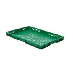 Euronorm 600x400x50 mm - standard Fond & cotes ajoures - RTP-6050-040 - Linum