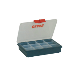 Boite de rangement avec 12 godets amov. 155x190x40 mm - serie 5000 - STR-5007-060 - Linum