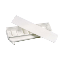 Boitier de condens.- ecoulement vertical Reversible grand 530x113x65mm - ALX-3121-000 - Linum