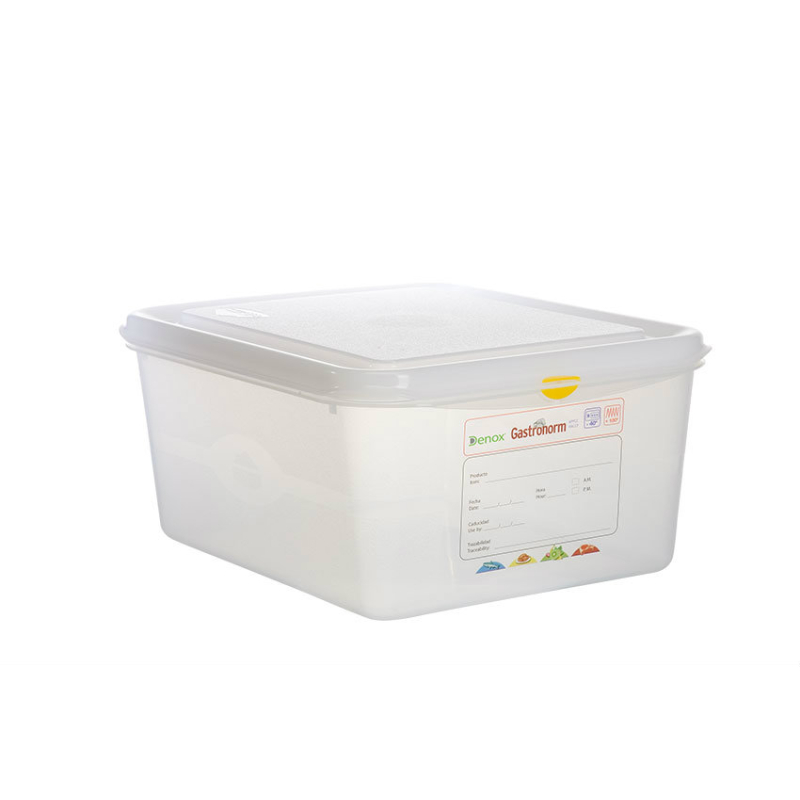 Gastronox 1/2 - profondeur 150mm - 10l Couvercle et clips inclus - GSX-1215-990 - Linum
