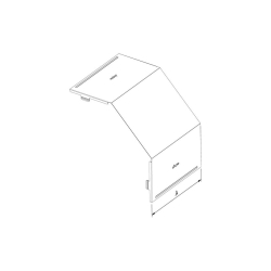 Couvercle coude ext&eacute;rieure 300mm Sendzimir - CSS-8494-000 - Linum
