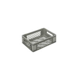 Euronorm 400x300x120mm - standard Fond & cotes ajoures - COP-4122-050 - Linum