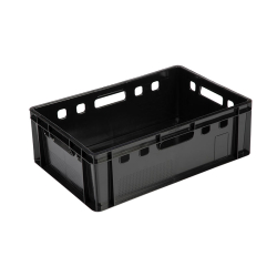 Bac empilable euronorm - 38 l E2 - 600x400x200 mm - HVD-6202-020 - Linum