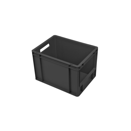 Bac de stockage euronorm - ouv. Frontale 400x300x275mm - fond renforce - reg - SRC-4271-020 - Linum