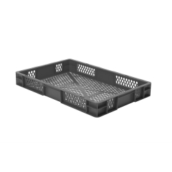 Euronorm 600x400x75 mm - standard Fond & cotes ajoures - RTP-6070-050 - Linum