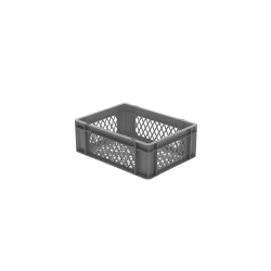 Euronorm 400x300x145 mm - standard Fond & cotes ajoures - RTP-4140-050 - Linum