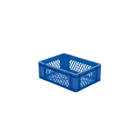 Euronorm 400x300x145 mm - standard Fond & cotes ajoures - RTP-4140-060 - Linum