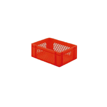 Euronorm 400x300x145mm - standard Fond plein - cotes ajoures - RTD-4140-070 - Linum