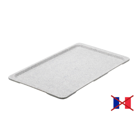 Plateau glass polyester - 530x325 mm Gn1/1 - angles arrondis - TGP-5332-014 - Linum