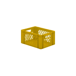 Euronorm 400x300x175mm - standard Fond plein - cotes ajoures - RTD-4170-080 - Linum